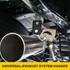 ZOSANY 4 Pack Heavy Duty Universal Exhaust Hangers - Flexible
