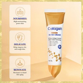 Collagen-Hand Creams, Dry Skin Repair Products, Softening, Nourishing, Anti-Drying, Rejuvenating & Moisturising, Collagen Anti-Wrinkle Hand Cream, Hand Skin Care Products.