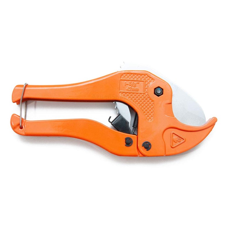 Anzumi Shoji Ratchet Type PVC Pipe Cutter, Orange (Envy Cutter),