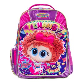 Ruz Mochila 3d Chamoy Iq Primaria Ruz Color Rosa Diseño De La Tela Liso