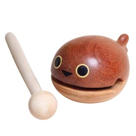 All Trust Wood Fish Whale Buddha Bee Set Wooden Musical Instrument