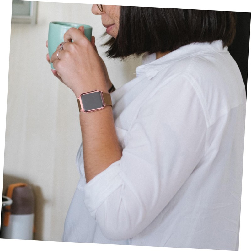 LABRIMP 3pcs TPU Smartwatch Protective Cases for Silver Scratch Bumper