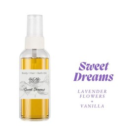 1.5 oz Sampler Body Oil w/Sprayer Vegan Friendly Handcrafted Body Care Fragrance:_Sweet Dreams