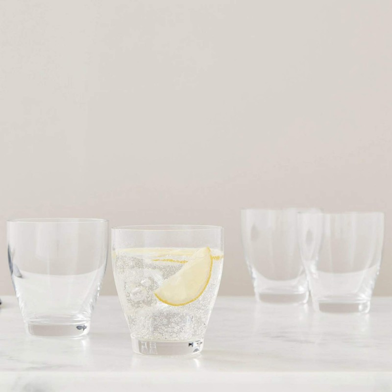 Nambe Vie Double Old Fashioned Glasses (Set of 4)