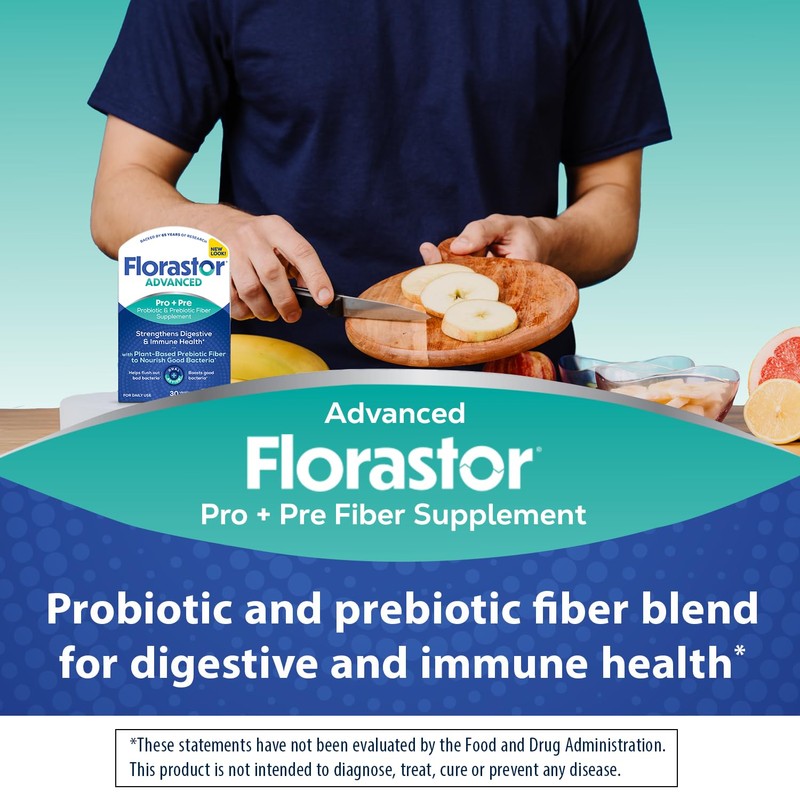 Florastor Select Pro+Pre Daily Probiotic and Prebiotic Supplement for Women