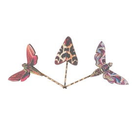 WOONEKY 3pcs Butterfly Hairpin Women Hairpins Hairpin Decor Hair Accessories for Women Dragonfly Hair Clips for Women Vintage Hair Clips Butterfly Hairpin Hair Barrettes