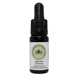 Lugols Iodine Solution 7% - 10ml - with Glass Pipette