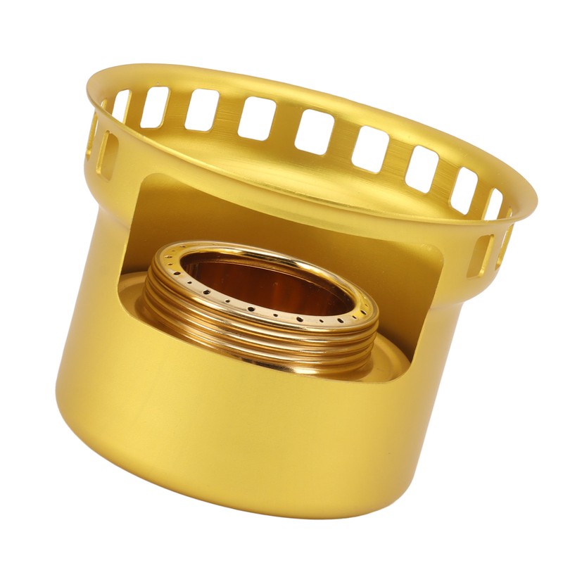 Spirit Burner Copper Windproof Portable Aluminium Alloy Alcohol Backpacking Stove