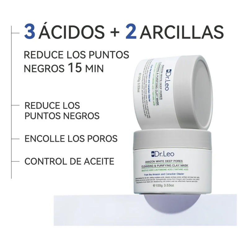 Mascarilla Dr.leo Limpiadora Poros Profundos