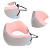 Travel Pillow for Neck Support Memory Foam Slow Rebound U
