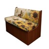 SUITOSELFY RV Couch Covers for Sofa Bed 2-Piece Sunflower Butterfly