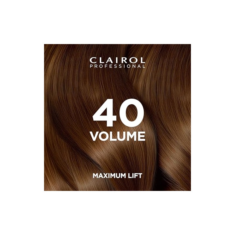Clairol Soy 4Plex Pure White DEVELOPER 40 VOLUME Creme 16oz