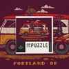Lantern Press 1000 Piece Jigsaw Puzzle, Portland, Oregon, LP Camper