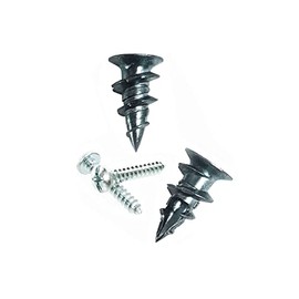 (Qty 1280) #8 x 7/8” Wall Anchors and Screws Zinc Hollow Door Hollow Wall Anchors Self Drilling Drywall Anchors 32 Pack Screws and Anchors Kit