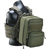 tactifans Tactical Expandable Backpack, Chest Rig Backpack MOLLE Assault Hydration