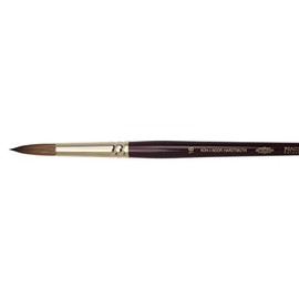 koh I noor Round Brush 9935 KOLINSKY 16, Gold, 24.5 x 6 x 0.6 cm