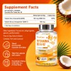 Toyocare Suplemento De Vitamina D3 Y K2 Mk-7, 150 Cápsulas