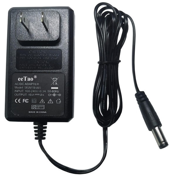 eeTao 24V AC/DC Adapter Charger Compatible with HPRT CP4100 Wi-Fi