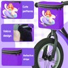 LUKIUP Mermaid Children's Handlebar Bag, Bicycle Bag with Inner Pocket,