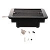 MASO 12V One-Way Silent Cooling Fan Side Exhaust Port Air