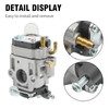 Anxingo CM46BT Carburetor Tune Up Kit Replacement for Craftsman 46cc