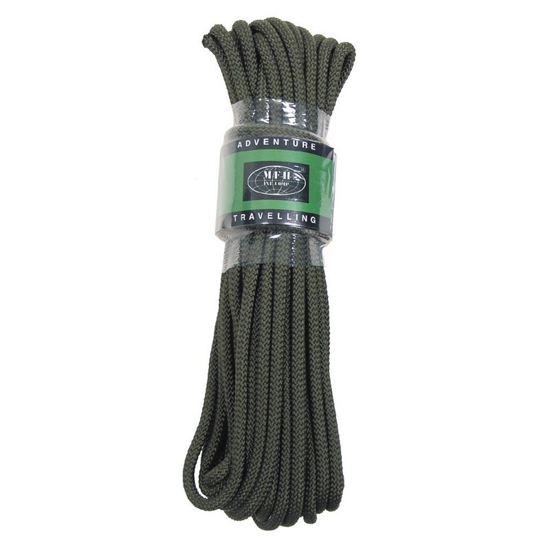MFH Rope, Olive Green, 5 mm