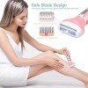 4 In 1 Women Electric Shaver Rechargeable Waterproof Razor Painless