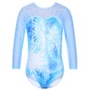 TFJH E - Maillot de gimnasia brillante de una pieza