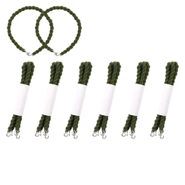 12 PCS Military Boot Blousers Elastic Blousing Straps with Metal Hooks for Army Navy Air Force Boot Straps for Gear