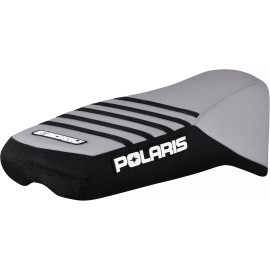 Enjoy Mfg Polaris Pro RMK Matryx Slash Snowmobile Seat Cover -  BLACK / SILVER /BLACK #321