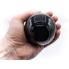 Large Black Obsidian Crystal Sphere Ball Natural Healing Gemstone 75MM