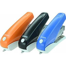 Osmer OS5828 Power Pro Stapler, 45 Sheet Capacity, Blue/Red/Black