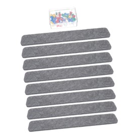 Operitacx 2 Sets Filz-anzeigetafeln -memoboard mit Reißzwecken – auf Filz-pinnwand für Zuhause 8 Stück