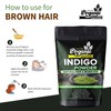 Organic Essentials Indigo Powder For Hair & Beard Dye -