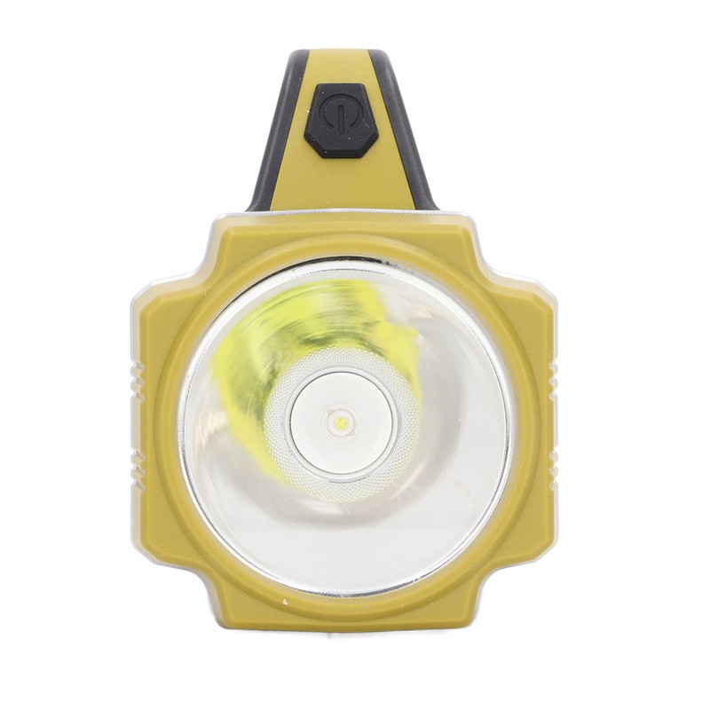 Solar Flashlight Front Side Lighting 6 Gear Super Bright USB