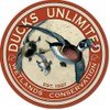 Ducks Unlimited 12" Round Tin Sign Nostalgic Metal Sign Retro