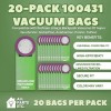 Proteam 20 Pack Replacement Vacuum Bags for ProTeam 100431 Backpack