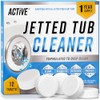 Jetted Tub Cleaner Bathtub Tabs - 12 ACTIVE Cleaning Tablets,
