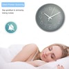 Diompirux 20 cm White High Accuracy Wall Clock, Easy to