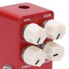 Distortion Effect Metal Shell Red True Bypass Foot Switch for