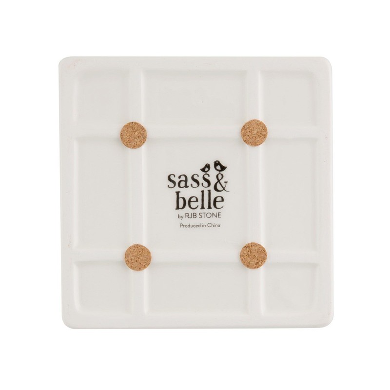 Awesome Metallic Monochrome Coaster (CHIC019)