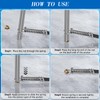 31-1/2 inch Pool Cover Tool, Extra Long Pool Cover Installation