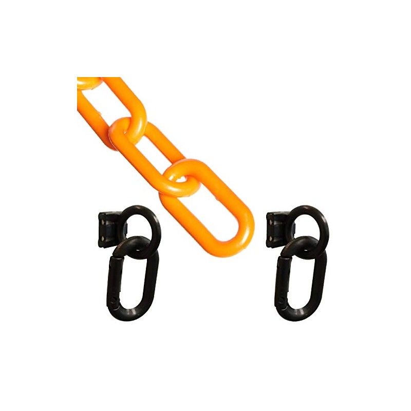 Mr. Chain Loading Dock Kit, Safety Orange, 2-Inch Plastic Chain