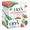LILY'S Sour Watermelon Slices, Gummy Sweets Bags, 1.8 oz (6