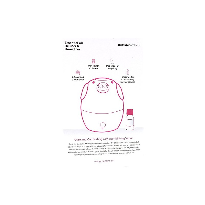 Greenair Creature Comforts Diffuser- (Pig)