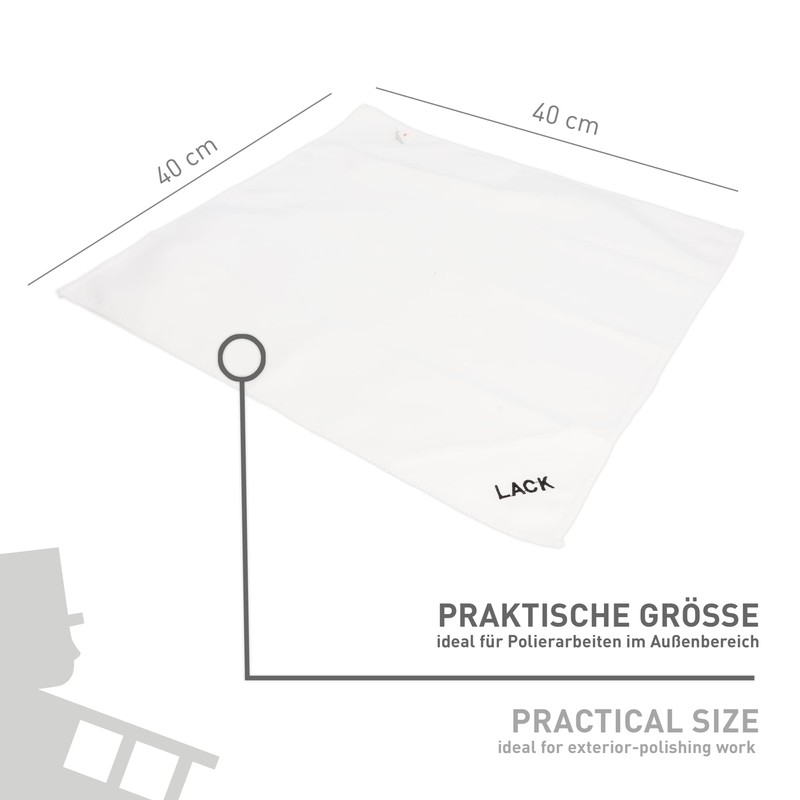 Nigrin Microfibre Cloth Set