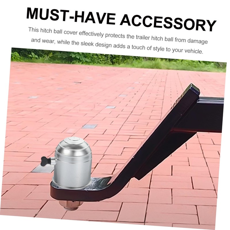 Mobestech Tow Bar Ball Protection Cap Dustproof Trailer Hitch Cover