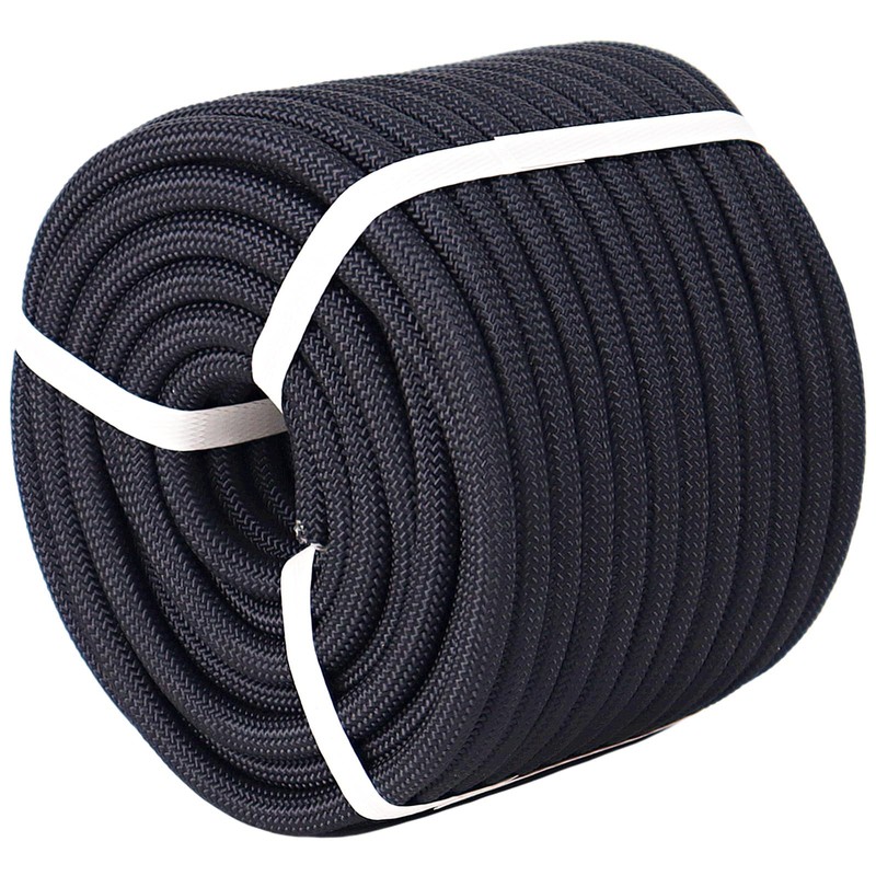 CRAYZA Double Braided Polyester Rope (1/2 in x 100 ft)