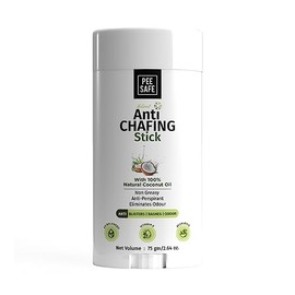 Pee Safe Natural Anti Chafing Stick, Anti Chafe Balm, 75 g (Pack of 1) | Anti Chafing, Anti Blister, Anti Sweat, Anti Rashes, Itching, Chafing Relief