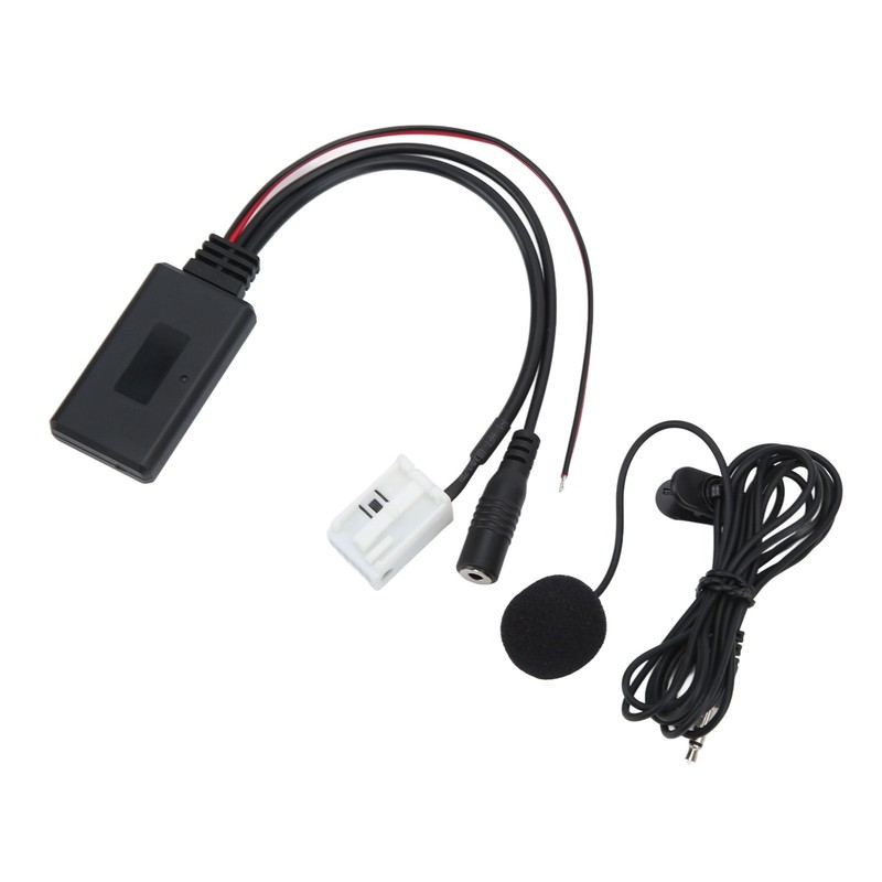 Car Radio Audio Input Cable Bluetooth 5.0 Media Aux Adapter